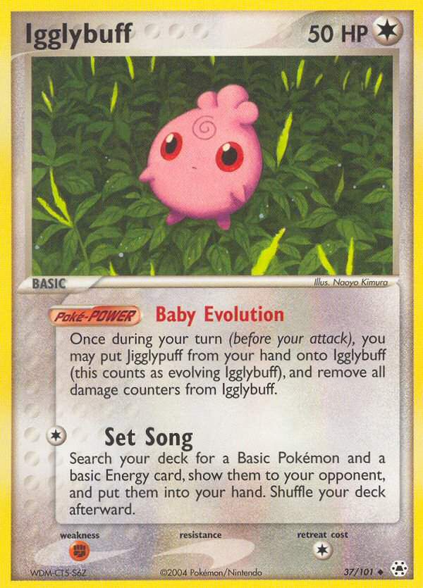 Igglybuff – Hidden Legends 37/101 Pokémon card