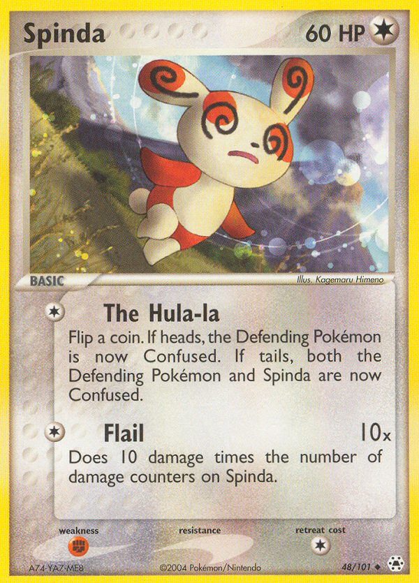 Spinda – Hidden Legends 48/101 Pokémon card