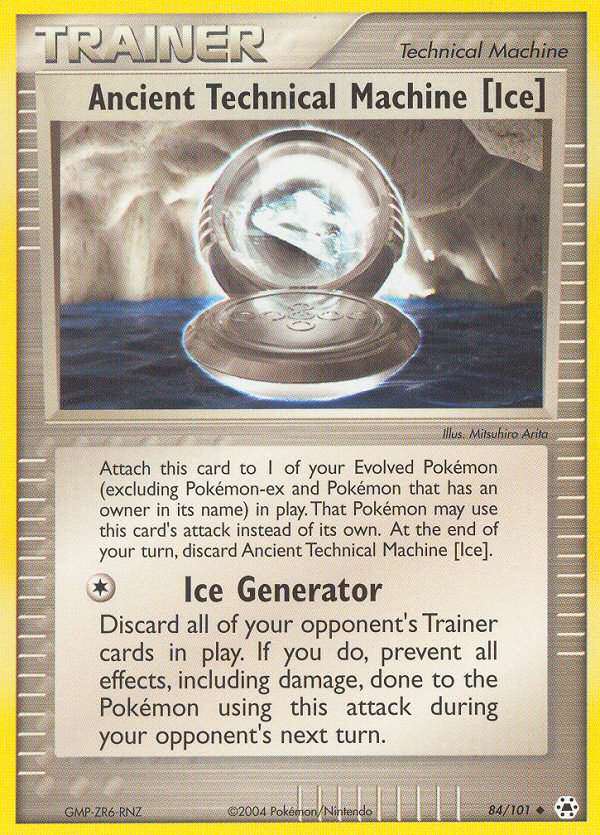 Ancient Technical Machine [Ice] – Hidden Legends 84/101 Pokémon card