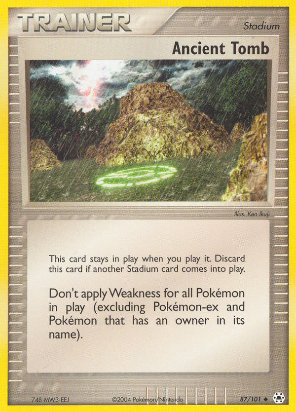 Ancient Tomb – Hidden Legends 87/101 Pokémon card