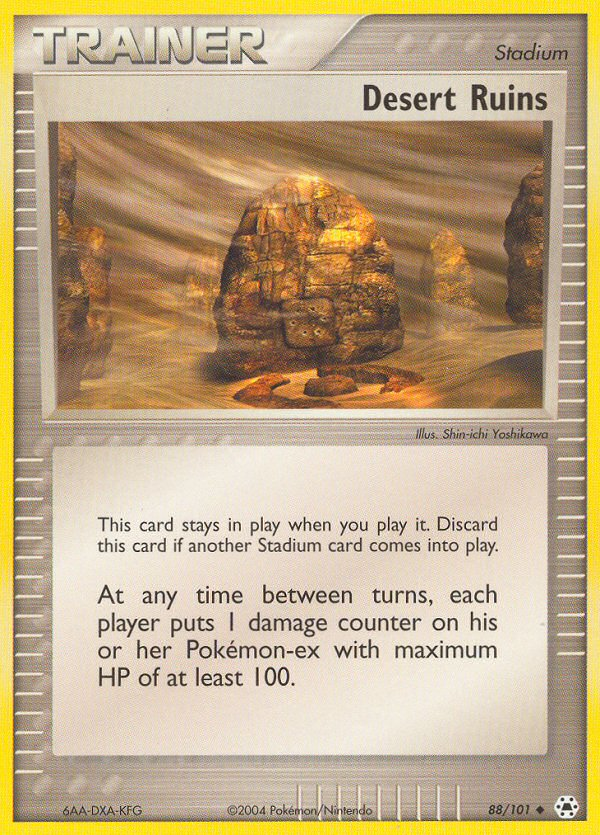 Desert Ruins – Hidden Legends 88/101 Pokémon card