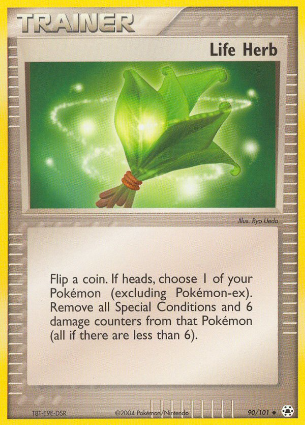 Life Herb – Hidden Legends 90/101 Pokémon card