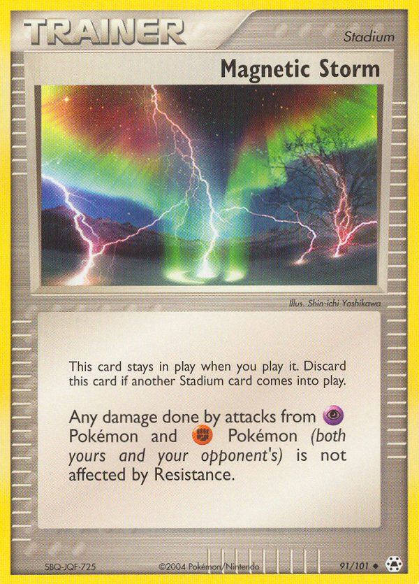 Magnetic Storm – Hidden Legends 91/101 Pokémon card