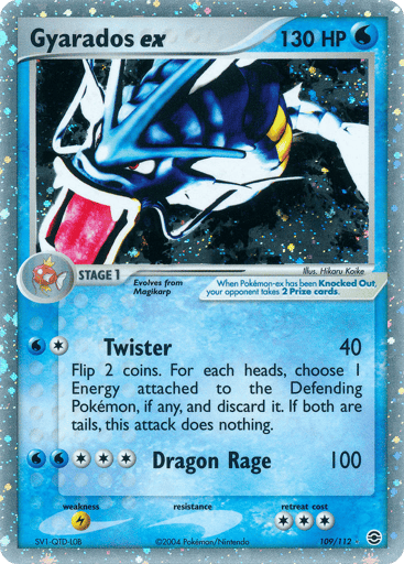 Gyarados ex - FireRed & LeafGreen 109