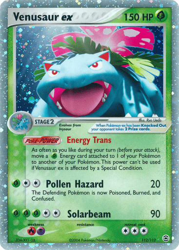 Venusaur ex - FireRed & LeafGreen 112