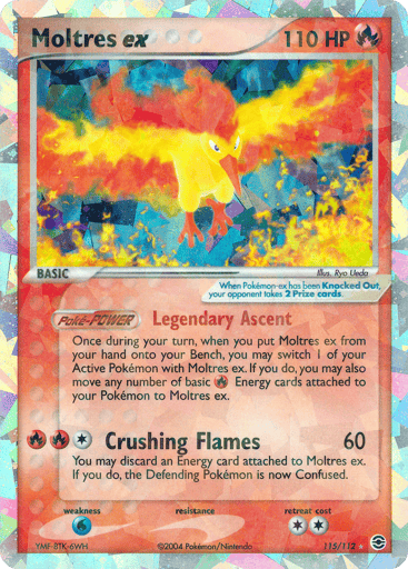 Moltres ex - FireRed & LeafGreen 115