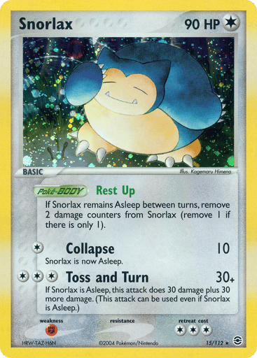 Snorlax - FireRed & LeafGreen 15