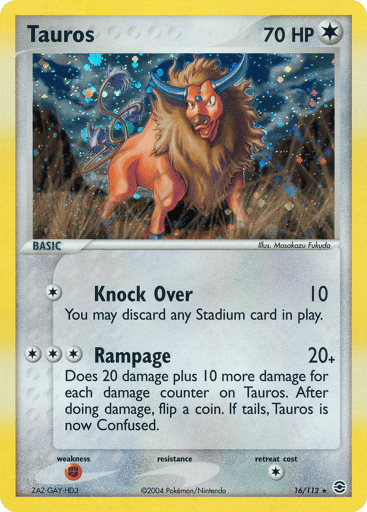 Tauros - FireRed & LeafGreen 16