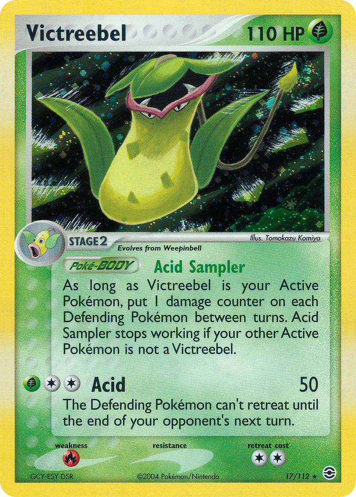 Victreebel – FireRed & LeafGreen 17/112 Pokémon card