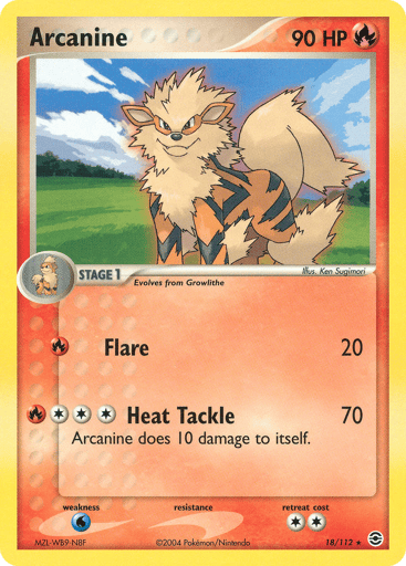 Arcanine - FireRed & LeafGreen 18