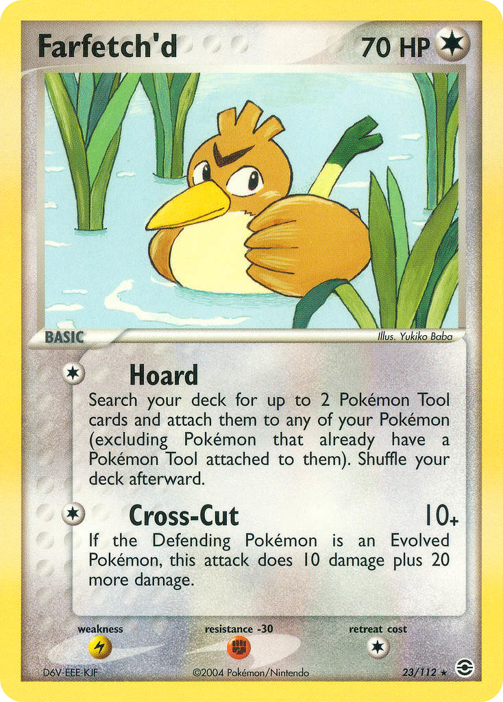 Farfetch'd – FireRed & LeafGreen 23/112 Pokémon card