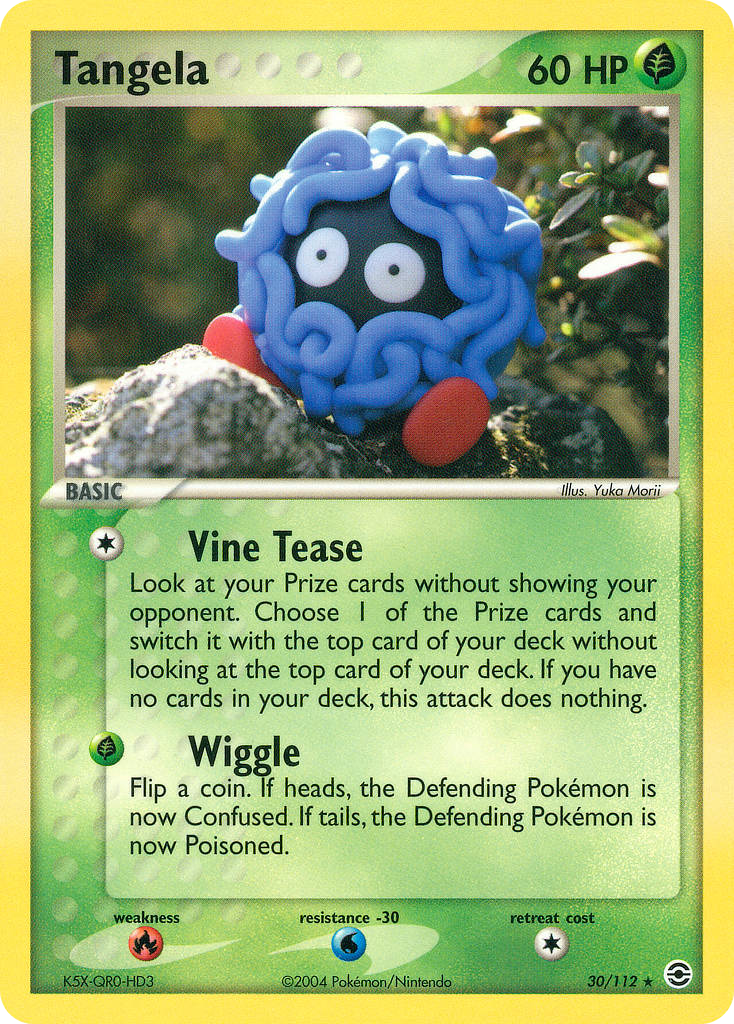 Tangela – FireRed & LeafGreen 30/112 Pokémon card
