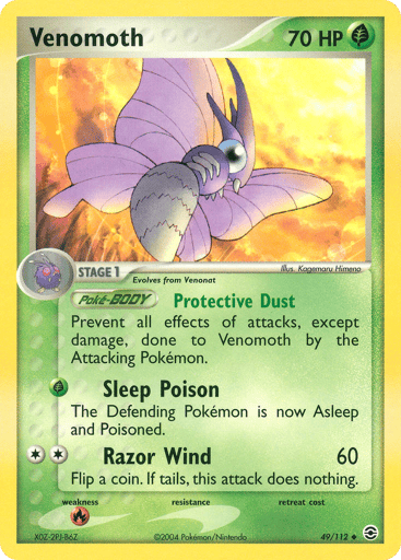 Venomoth - FireRed & LeafGreen 49