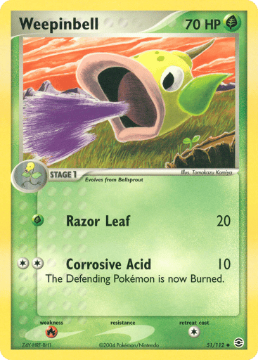 Weepinbell - FireRed & LeafGreen 51