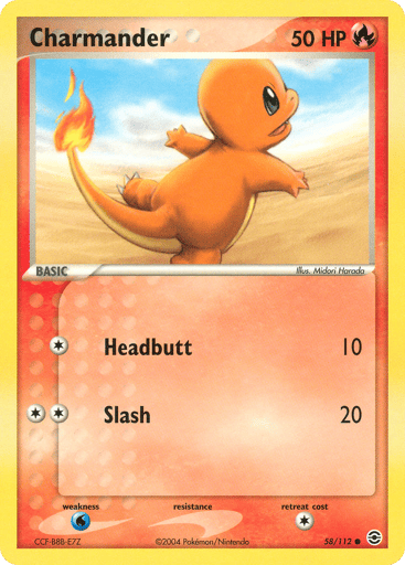 Charmander - FireRed & LeafGreen 58