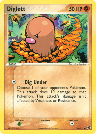 Diglett - FireRed & LeafGreen 61