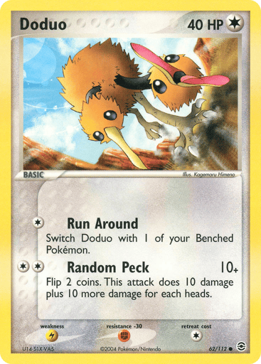 Doduo - FireRed & LeafGreen 62