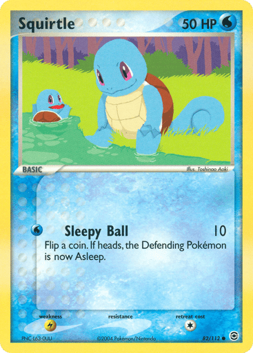 Squirtle - FireRed & LeafGreen 82