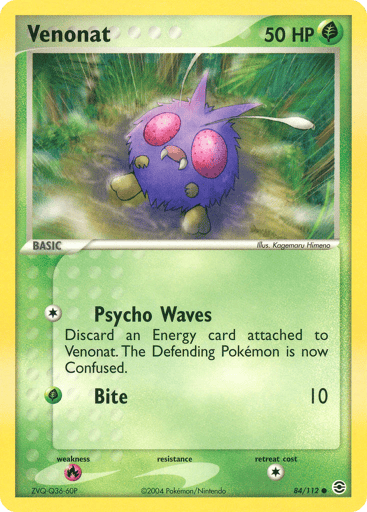 Venonat - FireRed & LeafGreen 84