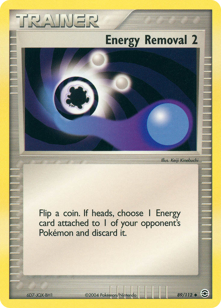 Energy Removal 2 – FireRed & LeafGreen 89/112 Pokémon card