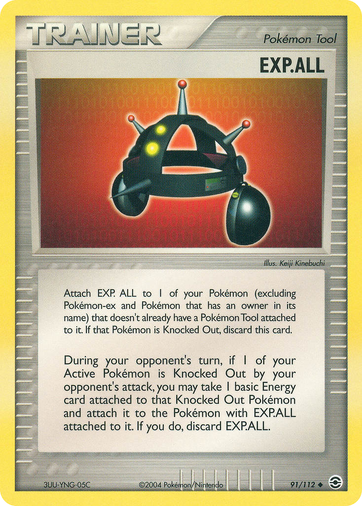 EXP.ALL – FireRed & LeafGreen 91/112 Pokémon card