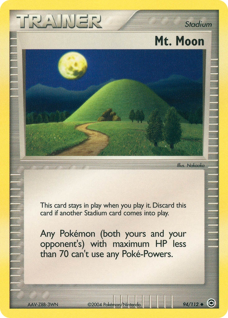 Mt. Moon – FireRed & LeafGreen 94/112 Pokémon card