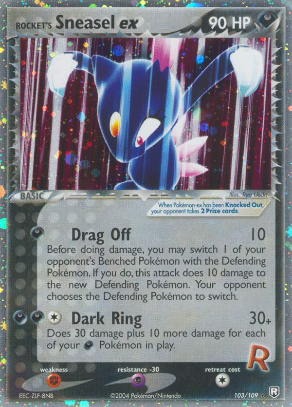 Rocket's Sneasel ex – Team Rocket Returns 103/109 Pokémon card