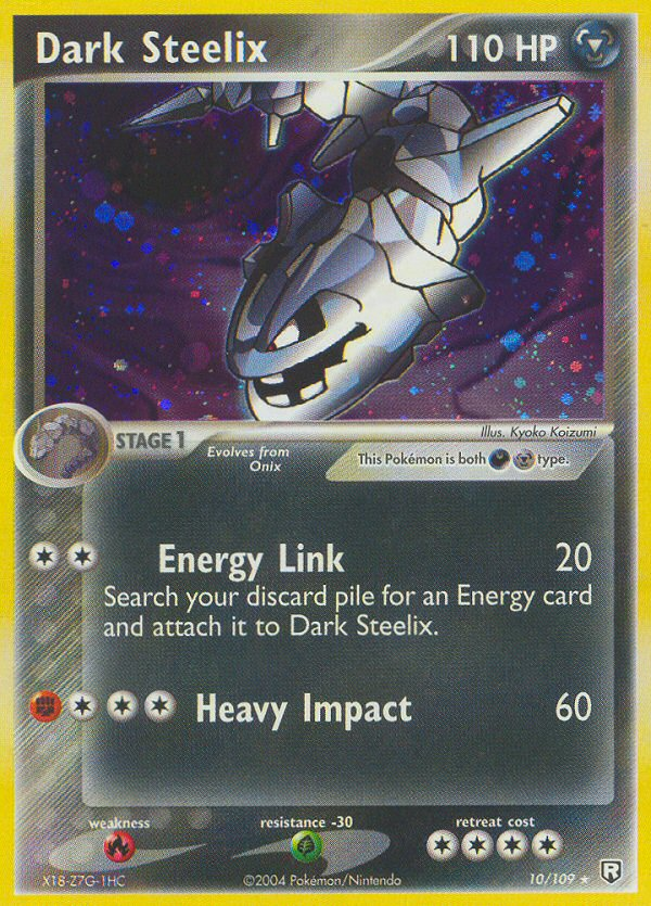 Dark Steelix – Team Rocket Returns 10/109 Pokémon card