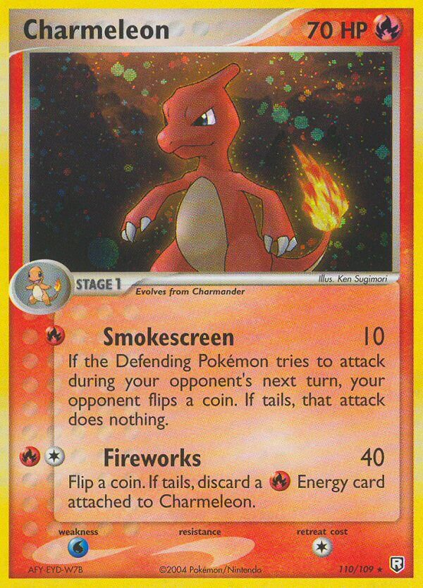 Charmeleon – Team Rocket Returns 110/109 Pokémon card