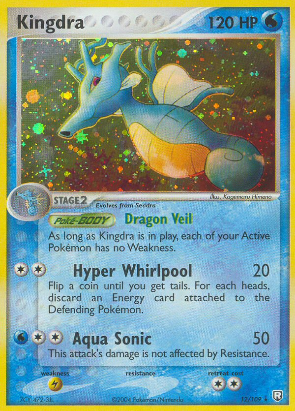 Kingdra – Team Rocket Returns 12/109 Pokémon card