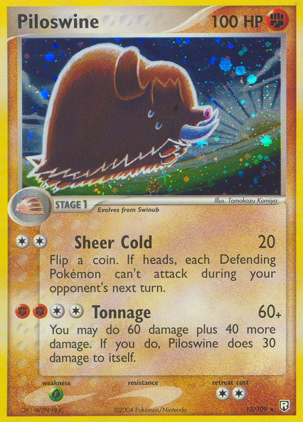 Piloswine – Team Rocket Returns 13/109 Pokémon card