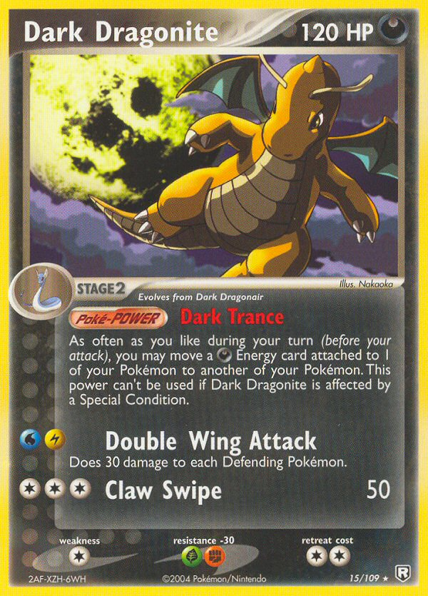 Dark Dragonite – Team Rocket Returns 15/109 Pokémon card
