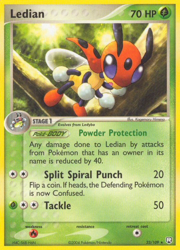 Ledian – Team Rocket Returns 23/109 Pokémon card