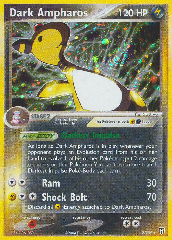 Dark Ampharos – Team Rocket Returns 2/109 Pokémon card