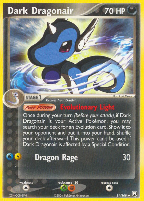Dark Dragonair – Team Rocket Returns 31/109 Pokémon card