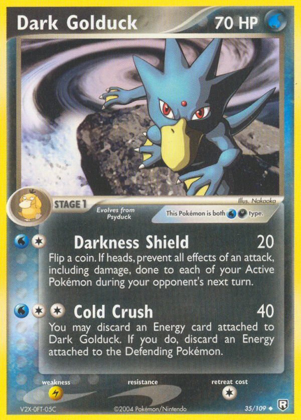 Dark Golduck – Team Rocket Returns 35/109 Pokémon card