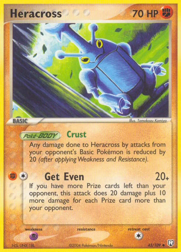 Heracross – Team Rocket Returns 43/109 Pokémon card