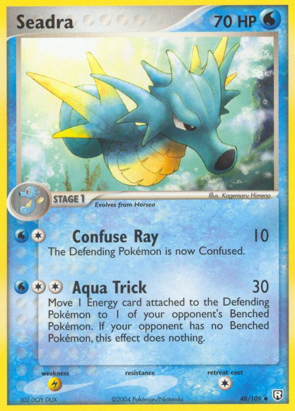 Seadra – Team Rocket Returns 48/109 Pokémon card
