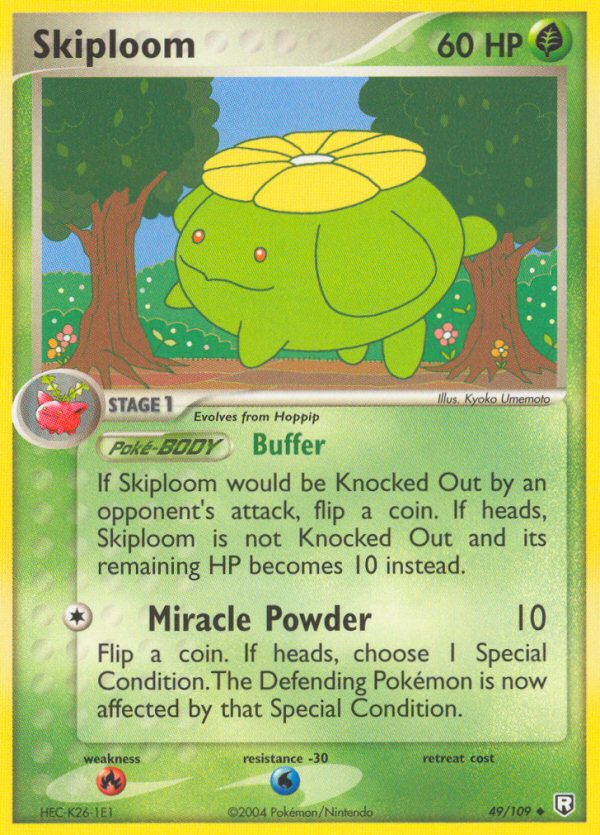 Skiploom – Team Rocket Returns 49/109 Pokémon card