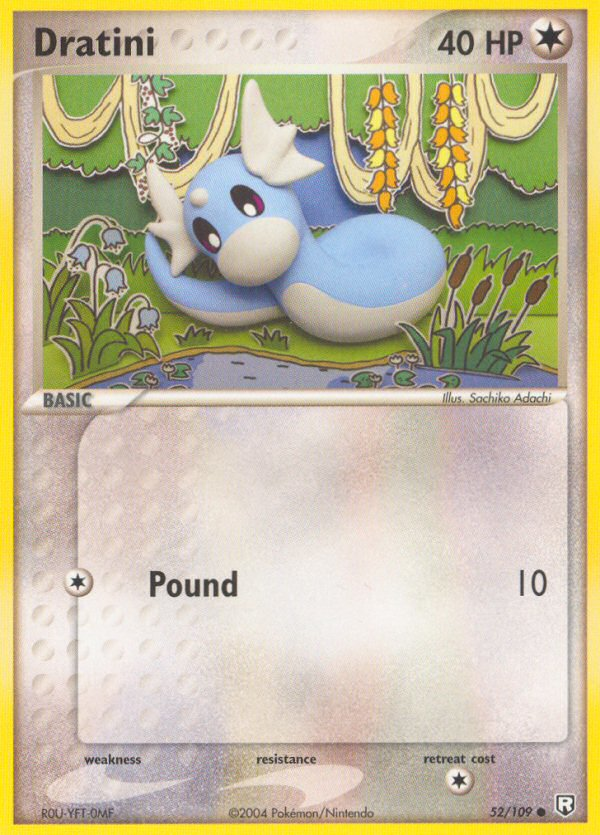 Dratini – Team Rocket Returns 52/109 Pokémon card