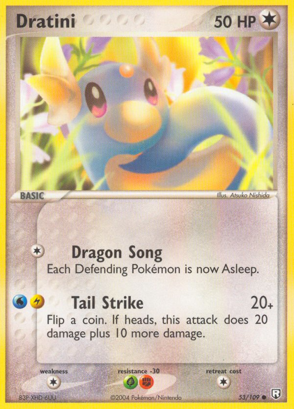 Dratini – Team Rocket Returns 53/109 Pokémon card