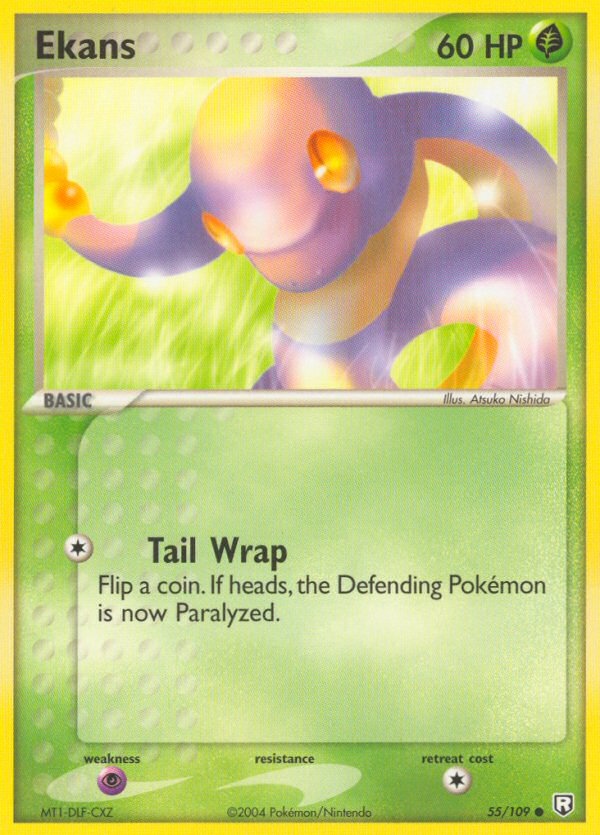 Ekans – Team Rocket Returns 55/109 Pokémon card