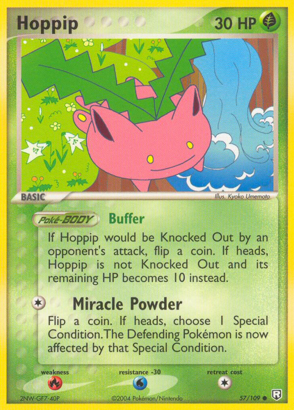 Hoppip – Team Rocket Returns 57/109 Pokémon card