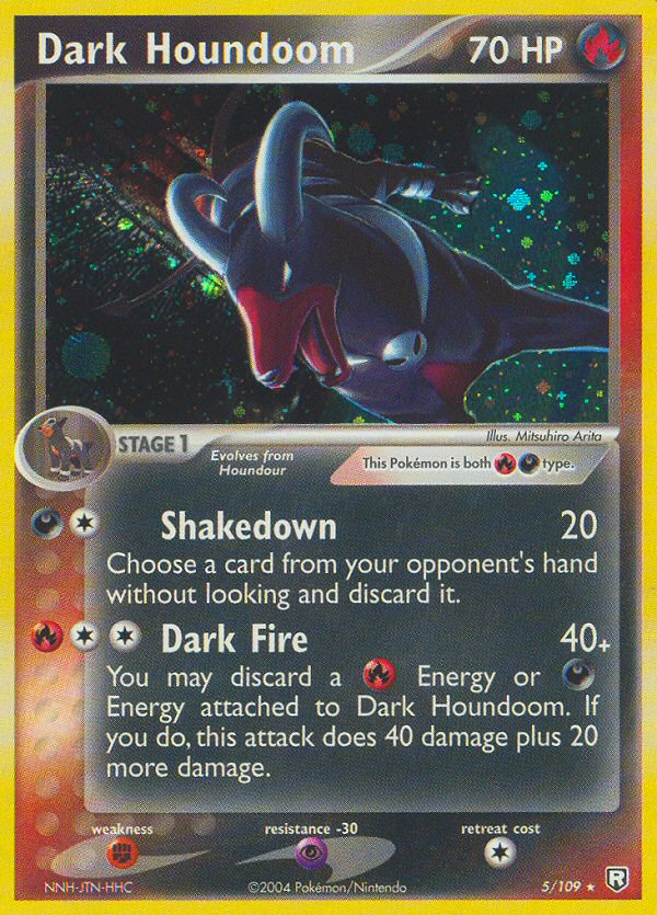 Dark Houndoom – Team Rocket Returns 5/109 Pokémon card