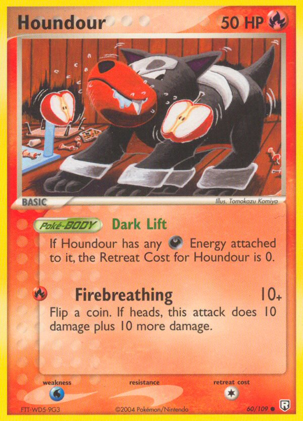 Houndour – Team Rocket Returns 60/109 Pokémon card