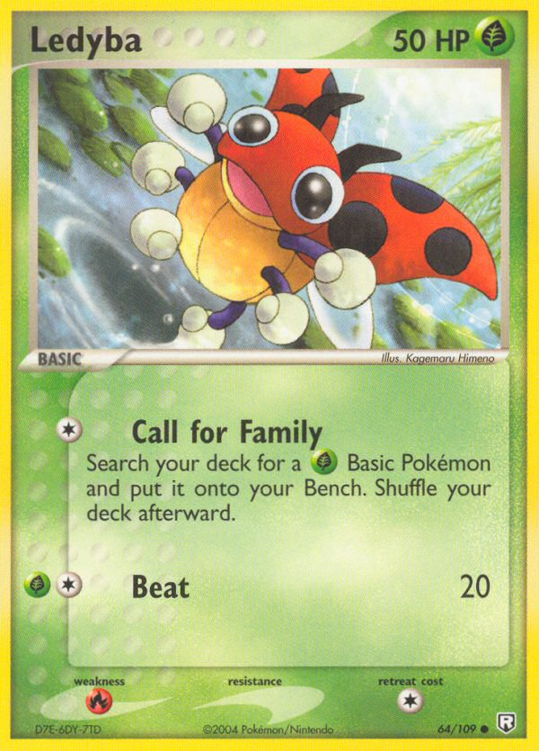 Ledyba – Team Rocket Returns 64/109 Pokémon card