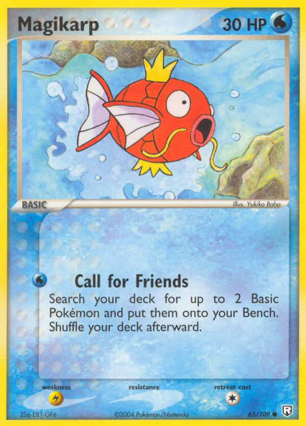 Magikarp – Team Rocket Returns 65/109 Pokémon card