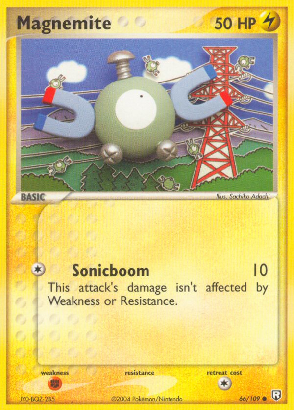Magnemite – Team Rocket Returns 66/109 Pokémon card