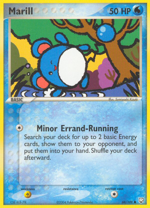 Marill – Team Rocket Returns 68/109 Pokémon card