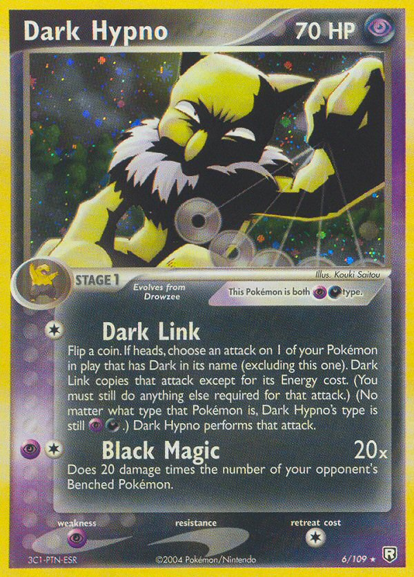Dark Hypno – Team Rocket Returns 6/109 Pokémon card